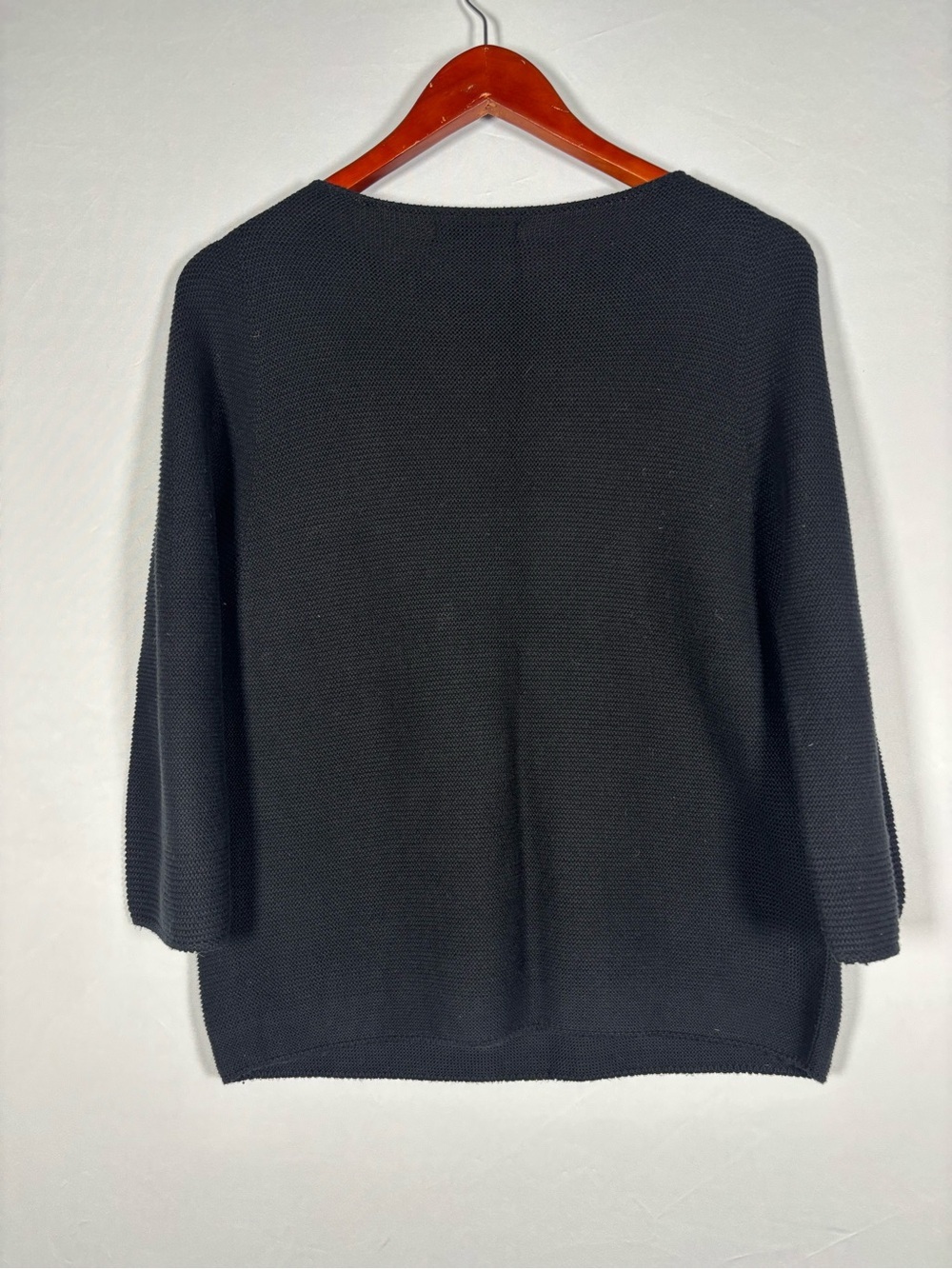 Uniqlo 3D knitted Classic Pullover Sweater Black Size Small - Picture 5 of 9